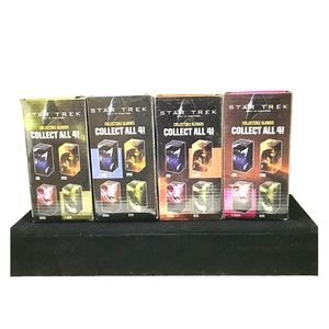 Star Trek Collectible Burger King Glasses Set of 4